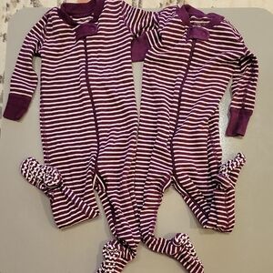 Hanna Andersson Footie PJs: Set Of 2, 6-12 Mos